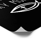 Mercies Jesus Christian Prayers Mens Womens  ポスター (角)