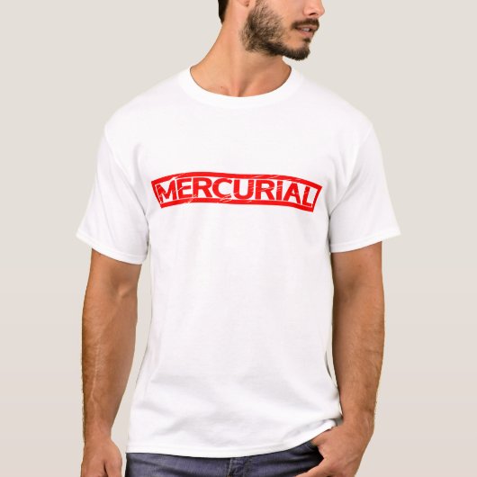 Mercurialスタンプ Tシャツ (正面)