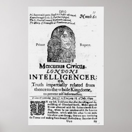 'Mercurius Civicus'のフロントページ ポスター (正面)