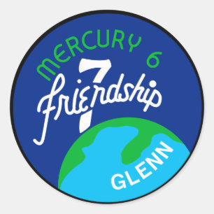 Mercury 6ステッカー ラウンドシール