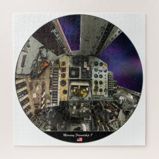 Mercury 7, Cockpit ジグソーパズル (縦)