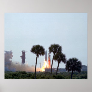 Mercury Atlas 9ロケット写真の発売 ポスター