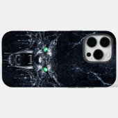 Mercury Sabretooth Green Emerald Eyes Case-Mate iPhoneケース (裏面 (横))