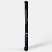 Mercury Wolf Blue Sapphire Eyes Glacial Samsung Galaxyケース (右側面)