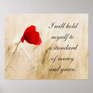 Mercy and Grace Frameable Poster ポスター