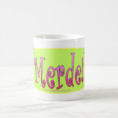 Merdeのマグ(カスタマイズ可能な) コーヒーマグカップ (中央)