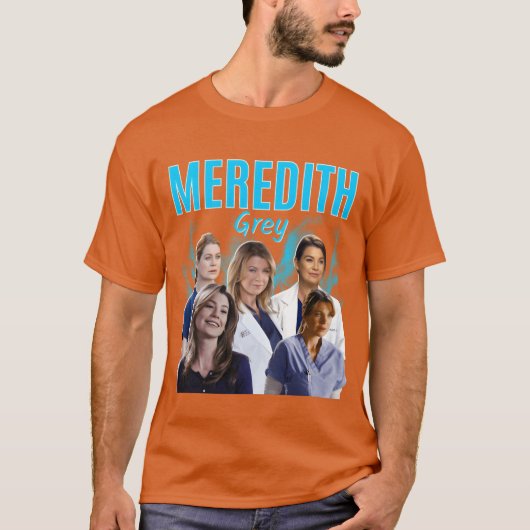 Meredith grey 90sshirt family tシャツ (正面)