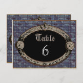 Meredith Nilesテーブル番号カード ポストカード (正面/裏面)