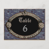 Meredith Nilesテーブル番号カード ポストカード (裏面)