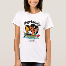 MERFAMILY®シンガポール「タイタニック・キープサケ」 Tシャツ