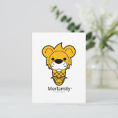 「Merfamily®」シンガポール ポストカード (スタンド正面)