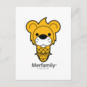 「Merfamily®」シンガポール ポストカード