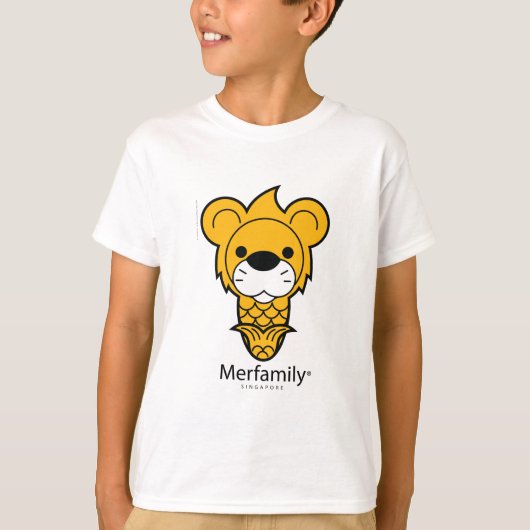 「Merfamily®」シンガポール Tシャツ (正面)