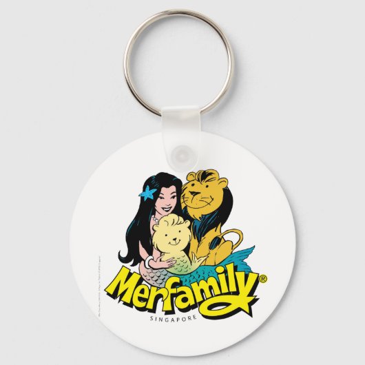 Merfamily®基本 キーホルダー (正面)