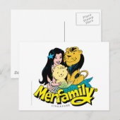 Merfamily®基本 ポストカード (正面/裏面)