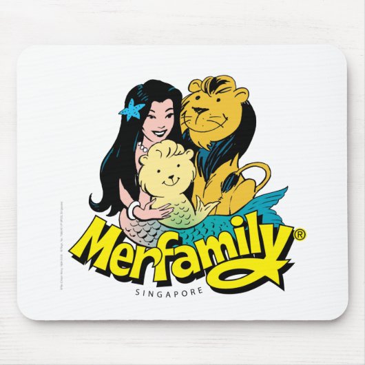 Merfamily®基本 マウスパッド (正面)