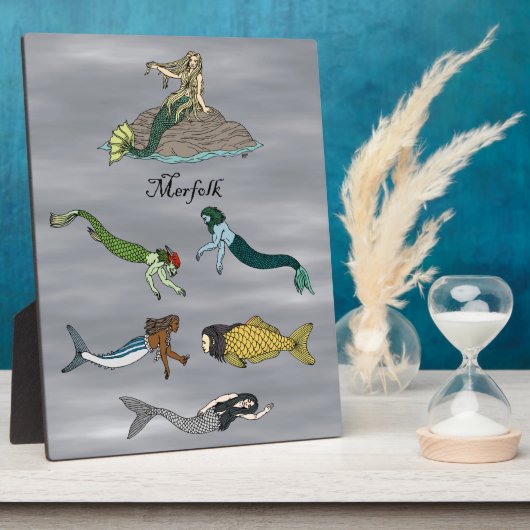 Merfolk フォトプラーク (側面)