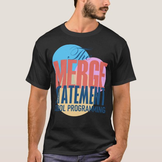 Mergeステートメントを使用したCobolでのプログラミング Tシャツ (正面)