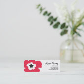 Meriの細いプロフィールカード スキニー名刺 (スタンド正面)