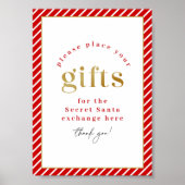 MERIクリスマスパーティーシークレットサンタギフト交換 ポスター (正面)