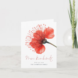 Meri Kirihimete Pōhutuka Photo NZ Christmas  シーズンカード