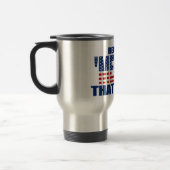 MERICAそういうわけで米国の旗のコーヒー・マグので トラベルマグ (左)