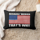 「MERICAそういうわけで米国の旗のソファの枕ので ランバークッション (ブランケット)