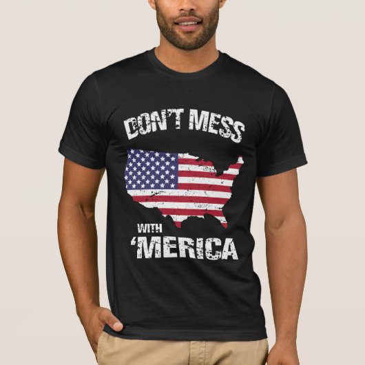 「Mericaと台なしにしないで下さい Tシャツ (正面)