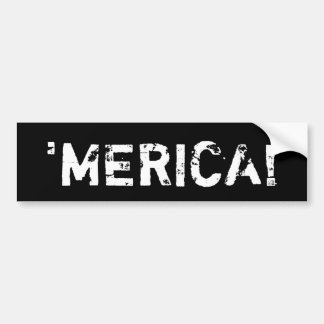 MERICAのバンパーステッカー バンパーステッカー