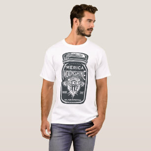 mericaの密造酒アメリカ tシャツ