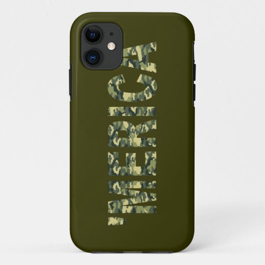 「MERICAの迷彩柄のiPhone 5の場合 Case-Mate iPhoneケース (裏面)