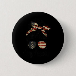 MERICA メッシー バン 独立記念日 4th 記念 缶バッジ