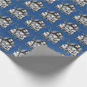 「Merica -私達は銃およびイエス・キリストを得ました ラッピングペーパー (角)