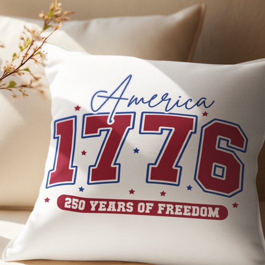 merica 1776 | 250 Years of Freedom | July 2026 クッション