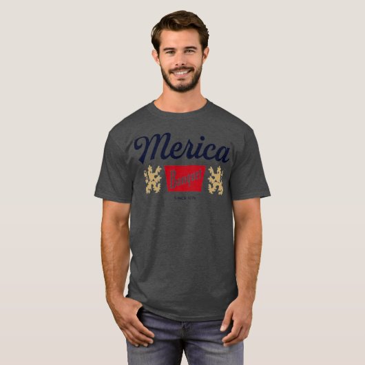 Merica Banquet Beer Tシャツ (正面フル)