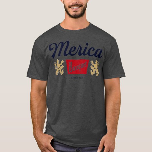 Merica Banquet Beer Tシャツ (正面)