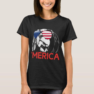 Merica Cavalier King Charles Spaniel Tシャツ