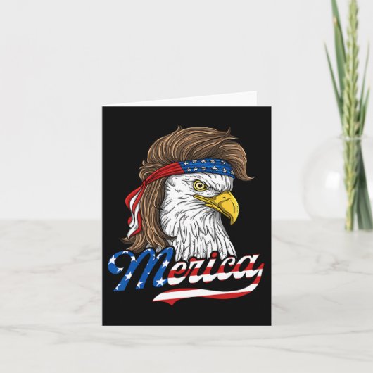 Merica - Patriotic Usa Eagle Of Freedom - 4 Of J カード (正面)