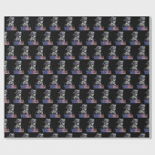 Merica Trump American Flag USA ラッピングペーパー (フラット)