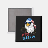 Mericaaaaw Eagle Mullet 7月4日アメリカ合衆国 マグネット (正面/裏面)