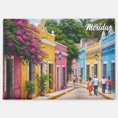 Merida Mexico Travel マグネット (正面)
