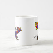 Meridellのチーム大尉1 コーヒーマグカップ (中央)