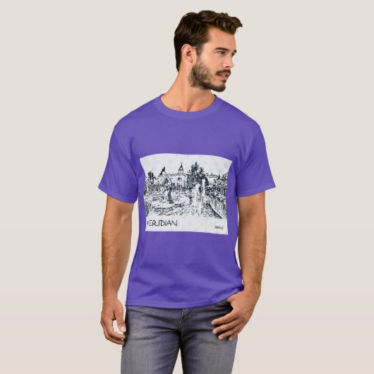 Meridian Idaho 1 Tシャツ (正面フル)