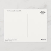 Meridian, MS Downtown Sceneフォトポストカード ポストカード (裏面)