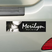 Merilyn [海として明るい] バンパーステッカー (車上)