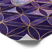 Merkabah on Flower of life ポスター (角)