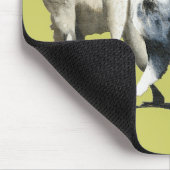 Merleの青いオーストラリア人Stockdog マウスパッド (コーナー)