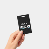 MERLIN製 バッジ (手持ち)