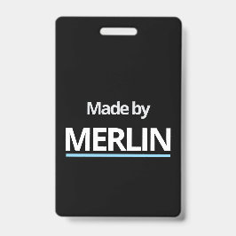 MERLIN製 バッジ
