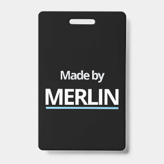 MERLIN製 バッジ
